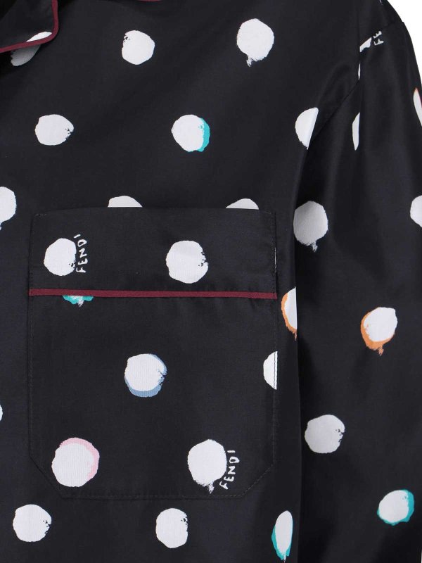 The Best Shops FENDI: shirts - Silk Shirt