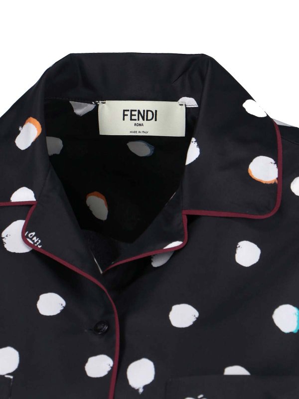 Silk Shirt shop online: FENDI