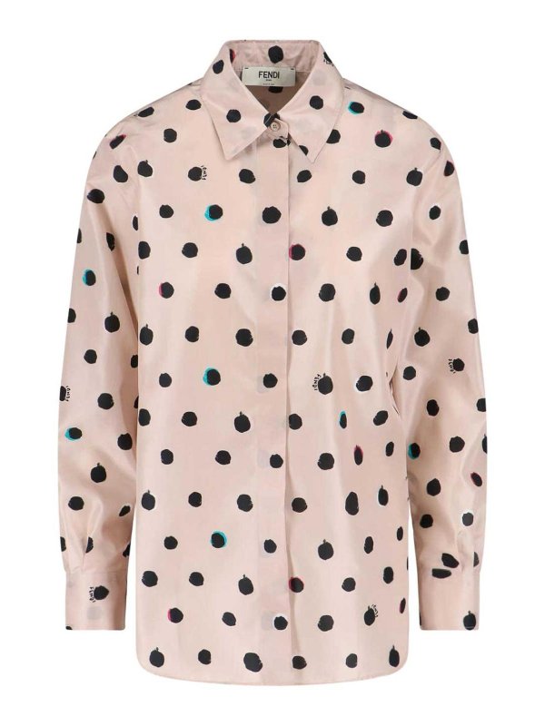 FENDI: shirts - Silk Shirt