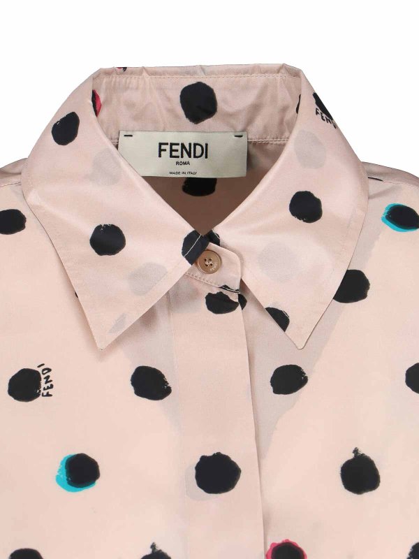 Silk Shirt shop online: FENDI