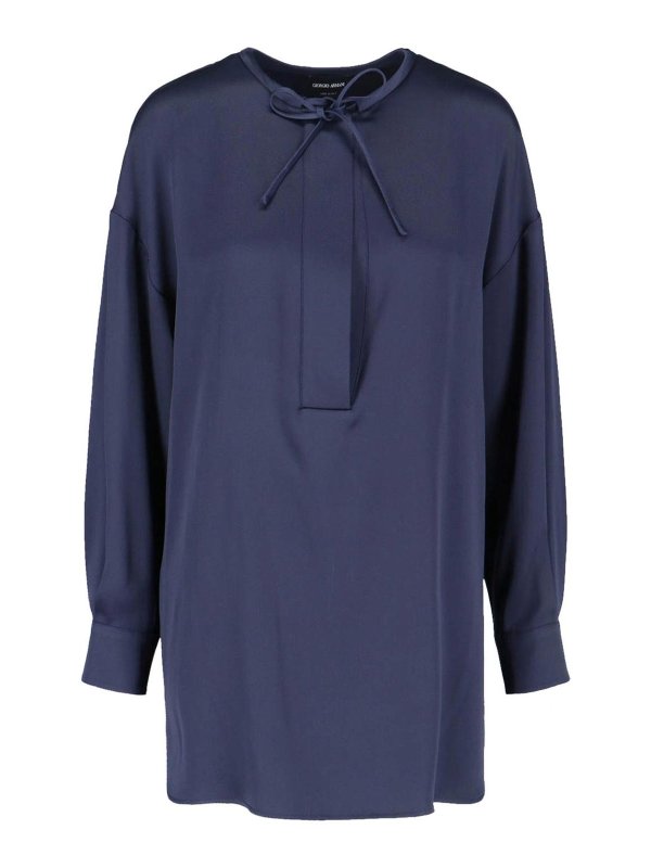 GIORGIO ARMANI: shirts - Silk Shirt