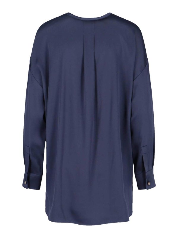 GIORGIO ARMANI: shirts online - Silk Shirt