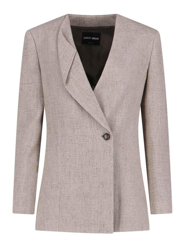 GIORGIO ARMANI: blazers - Blazer Monopetto