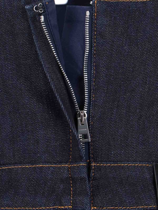 Knielanges Kleid - Blau shop online: GIVENCHY