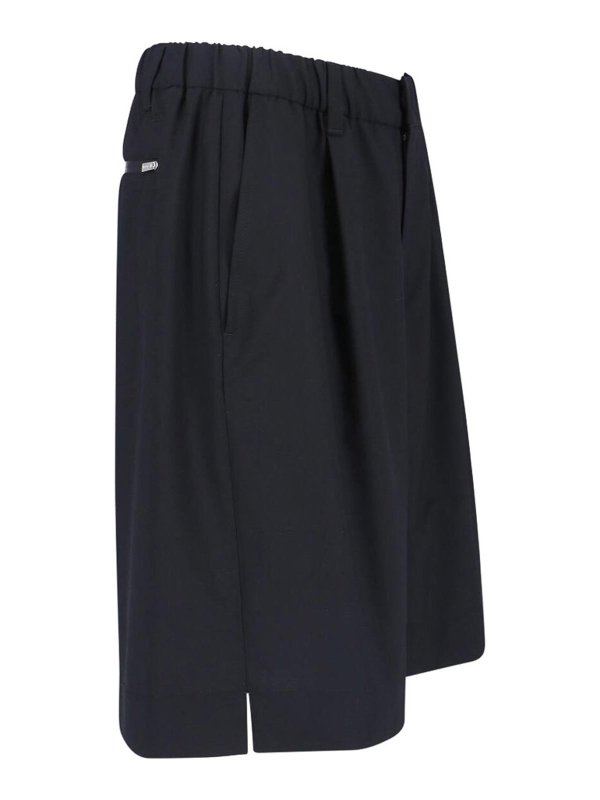 The Best Shops LAMINAR: トラウザーショーツ - ショートパンツ - 黒