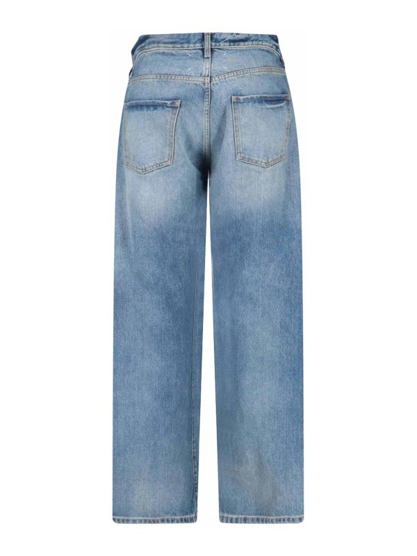 Maison Margiela: Jeans évasés online - Jean Bootcut - Four Stitches