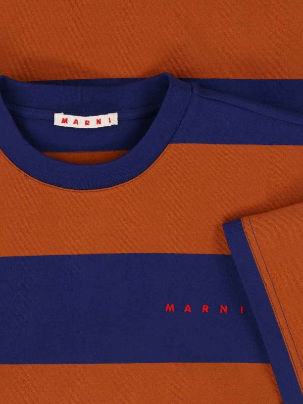 The Best Shops Marni: t-shirt - T-Shirt A Righe