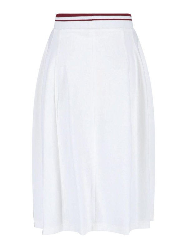 Marni: Knielange und Midi Röcke online - Midirock - Weiß