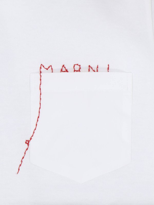 The Best Shops Marni: t-shirts - T-Shirt Logo