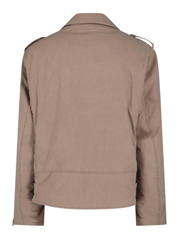 MM6 MAISON MARGIELA: casual jackets online - Giacca Biker