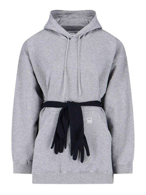 MM6 MAISON MARGIELA: Robes courtes - Robe Courte - Gris