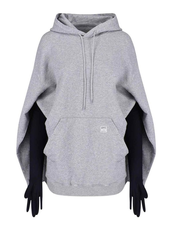 The Best Shops MM6 MAISON MARGIELA: Robes courtes - Robe Courte - Gris