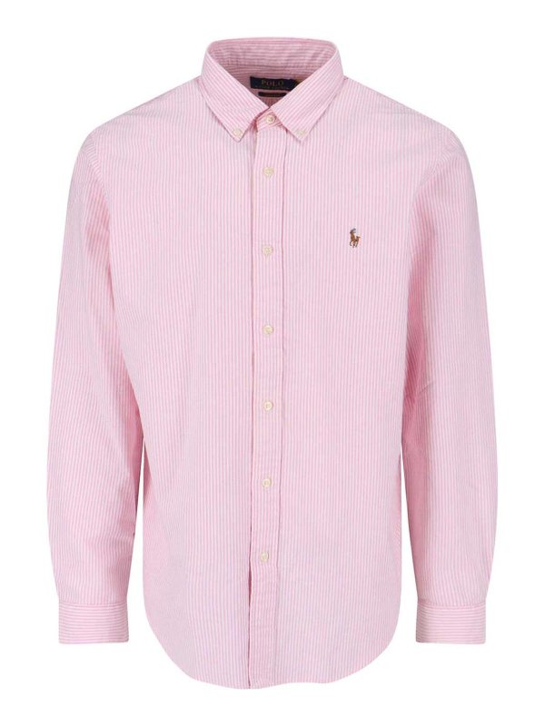 POLO RALPH LAUREN: シャツ - シャツ - ヌードカラー