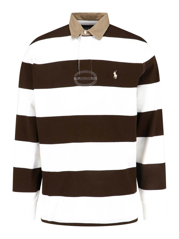 POLO RALPH LAUREN: ポロシャツ - ポロシャツ - ブラウン