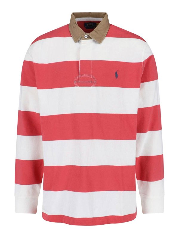 POLO RALPH LAUREN: ポロシャツ - ポロシャツ - 赤