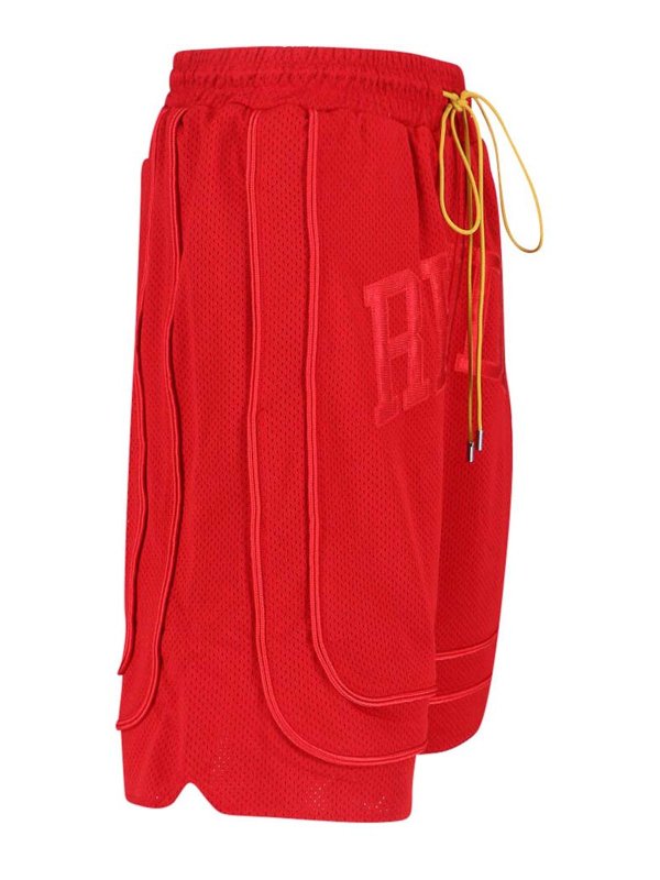 The Best Shops RHUDE: トラウザーショーツ - ショートパンツ - 赤