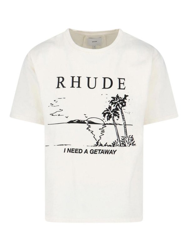 RHUDE: t-shirt - T-shirt