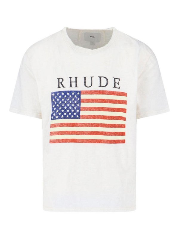 RHUDE: t-shirt - T-shirt
