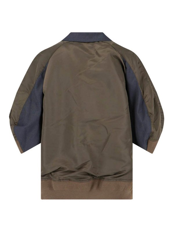 Sacai: casual jackets online - Double-breasted jacket