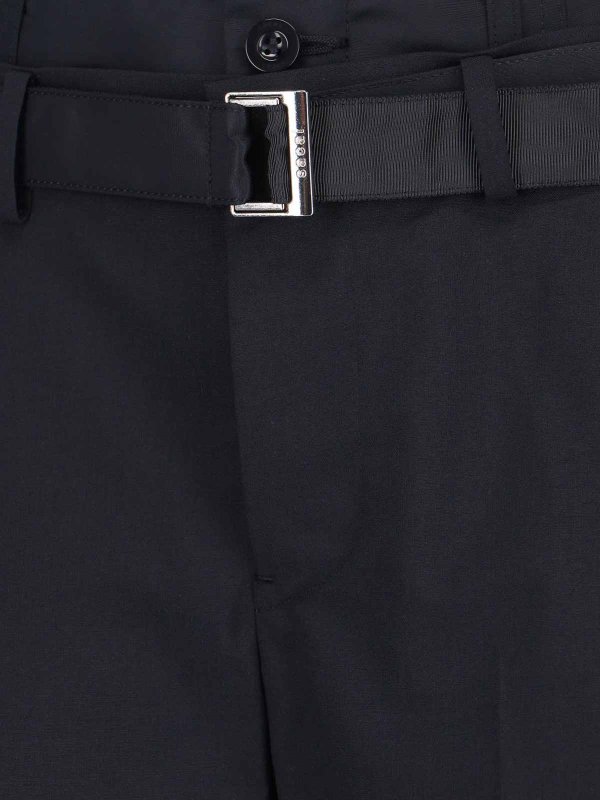 Sacai buy online Wool Blend Shorts