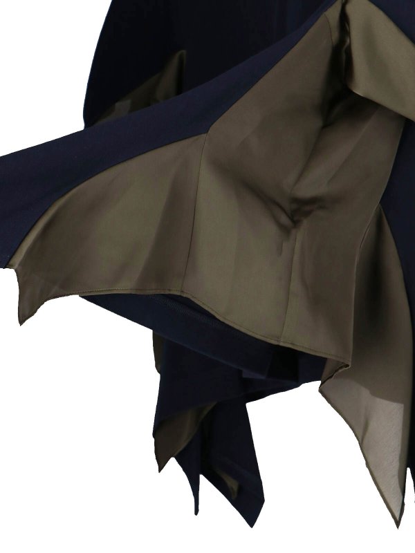 The Best Shops Sacai: T-shirts - T-Shirt - Blau