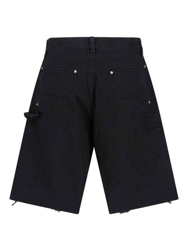 TONYWACK: トラウザーショーツ online - ショートパンツ - 黒