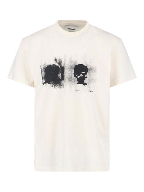 TONYWACK: T-shirts - T-Shirt - Weiß