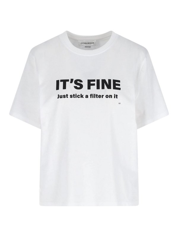 VICTORIA BECKHAM: Tシャツ - Tシャツ - It