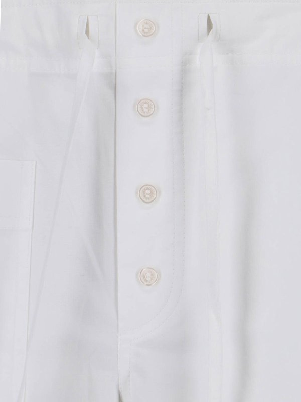 カジュアルパンツ - 白 Replica 
online: VICTORIA BECKHAM