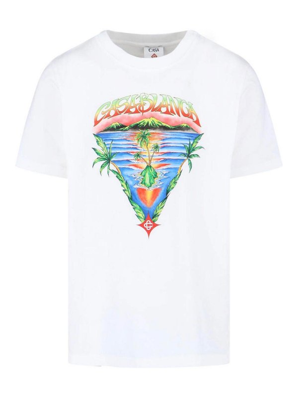 CASABLANCA: Tシャツ - Tシャツ - Innocence Triangle