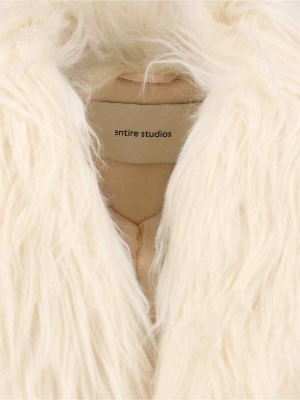 トレンチコート - 白 shop online: ENTIRE STUDIOS