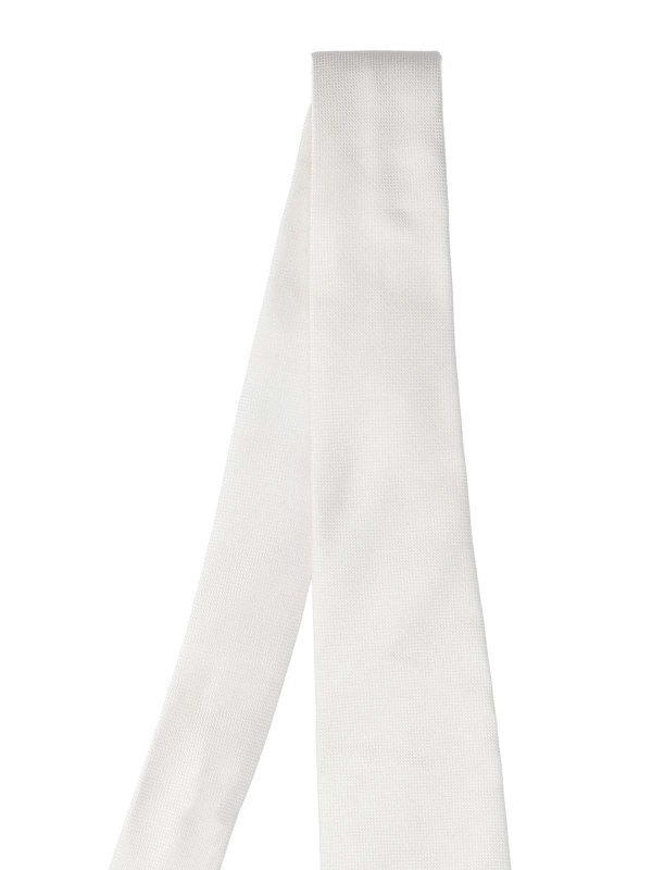 CESARE ATTOLINI NAPOLI: Corbatas y pajaritas online - Corbata - Blanco