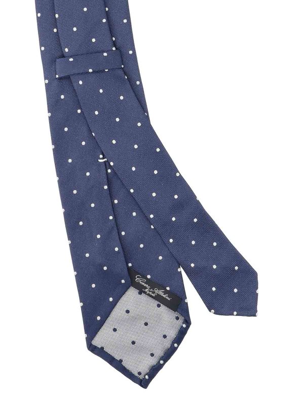 The Best Shops CESARE ATTOLINI NAPOLI: ネクタイ＆蝶ネクタイ - ネクタイ - ブルー