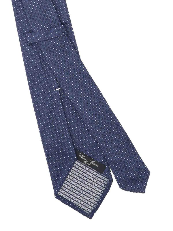 The Best Shops CESARE ATTOLINI NAPOLI: Corbatas y pajaritas - Corbata - Azul