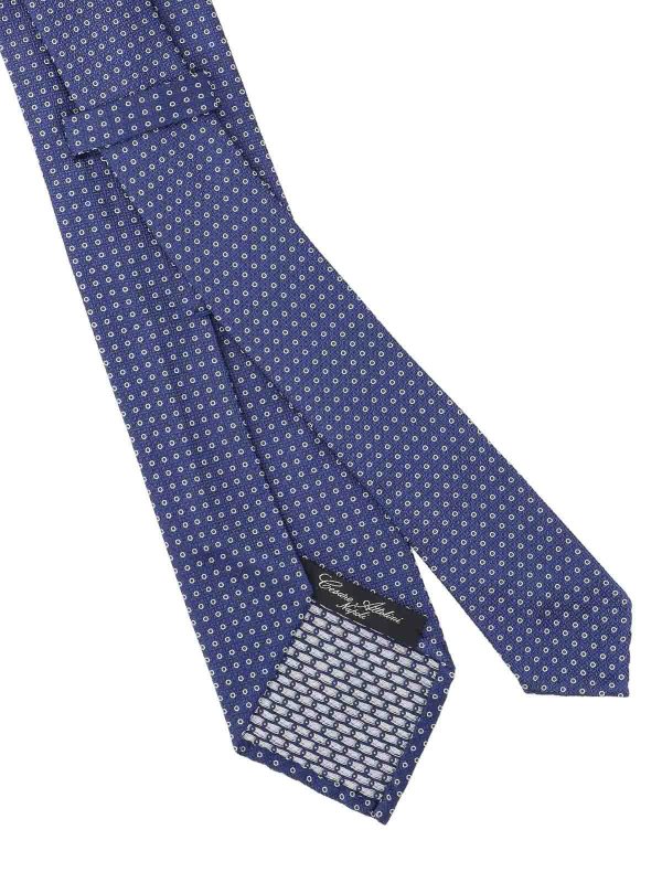 The Best Shops CESARE ATTOLINI NAPOLI: ネクタイ＆蝶ネクタイ - ネクタイ - ブルー