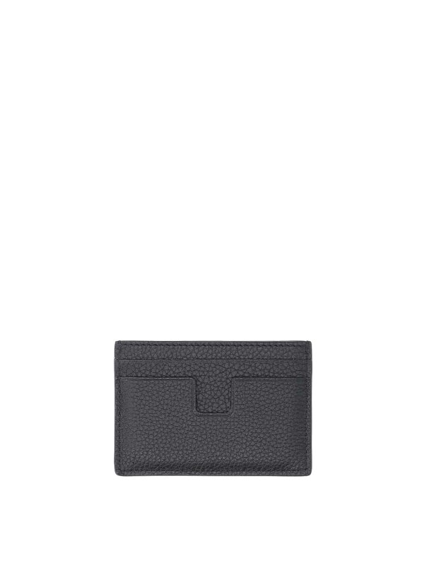 TOM FORD: wallets & purses online - Hammered Leather Card Holder