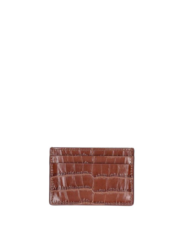 TOM FORD: wallets & purses online - Printed Leather Card Holder