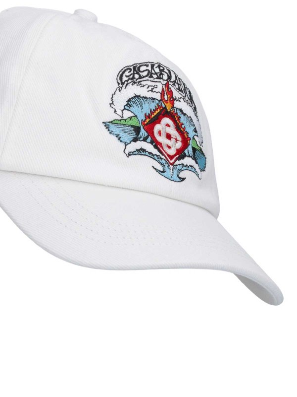 The Best Shops CASABLANCA: hats & caps - Baseball Logo Hat