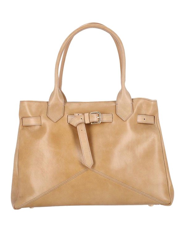 BALLANTYNE: Handtaschen - Shopper - Beige