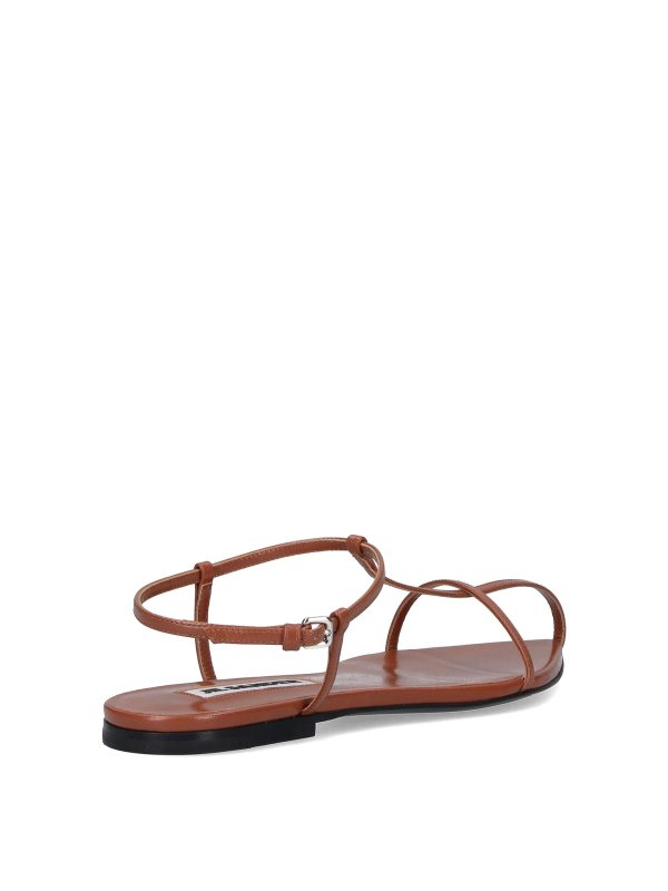 Leather Sandals shop online: JIL SANDER