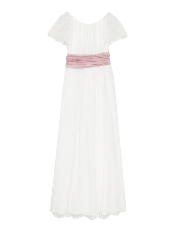 AMAYA: ニーレングスドレス - 膝丈ドレス - クリーム