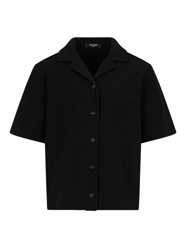 Balmain: Camisas - Camisa - Negro