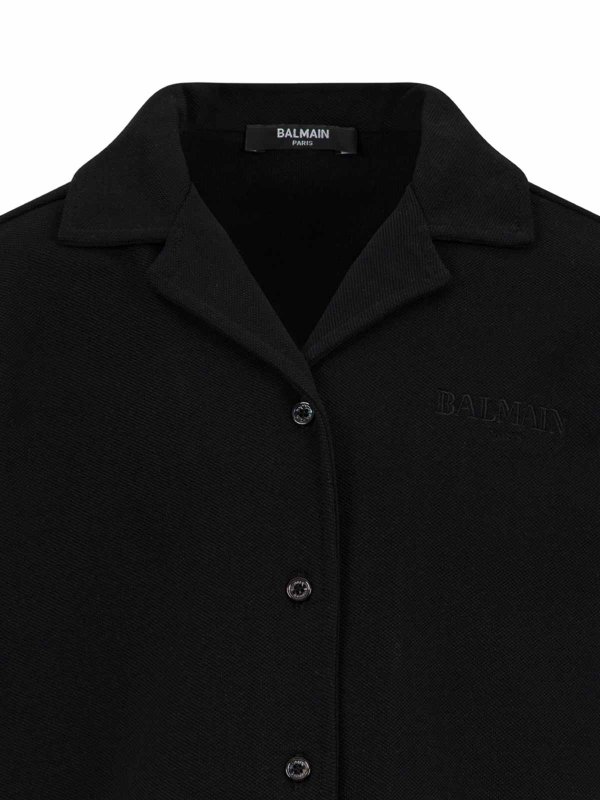 Balmain: Camisas online - Camisa - Negro