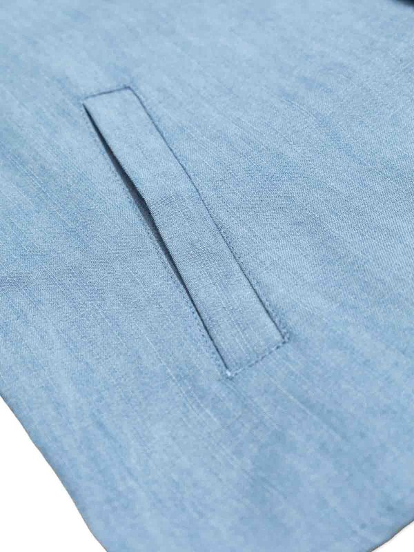 The Best Shops Balmain: Camisas - Camisa - Azul