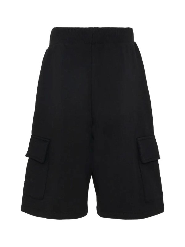 Balmain: トラウザーショーツ online - ショートパンツ - 黒