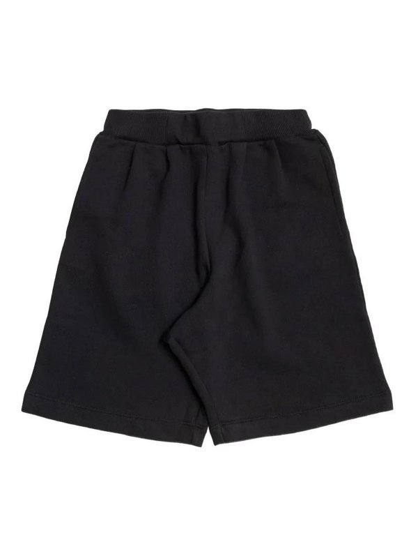 Balmain: トラウザーショーツ - ショートパンツ - 黒