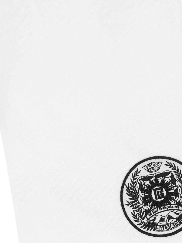 The Best Shops Balmain: トラウザーショーツ - ショートパンツ - 白