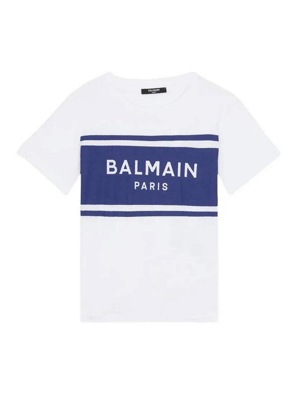 Balmain: Camisetas - Camiseta - Blanco