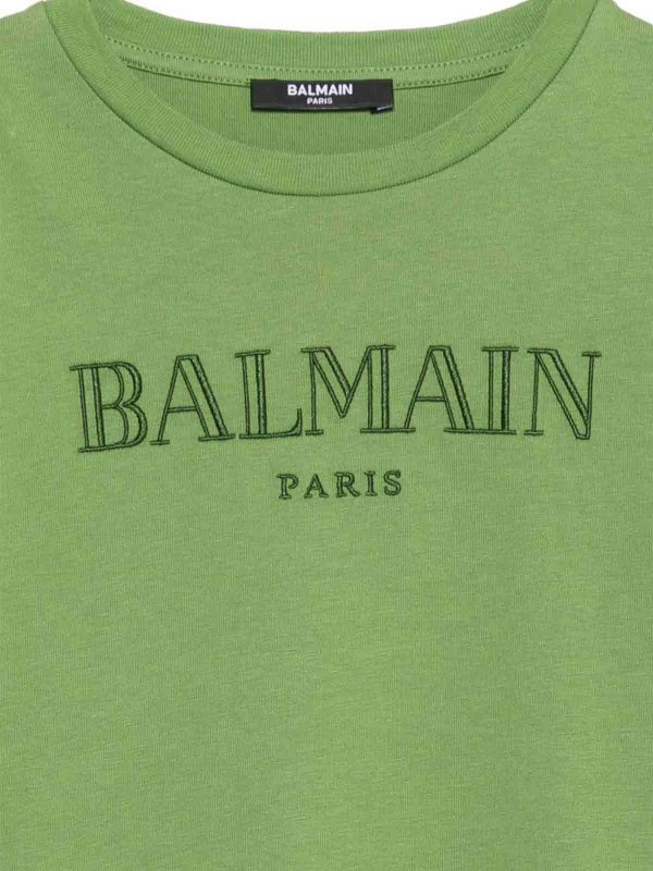 The Best Shops Balmain: T-shirts - T-Shirt - Grün