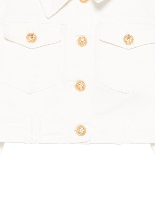 The Best Shops Balmain: カジュアルジャケット - カジュアルジャケット - 白